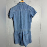 River Island  denim drawstring romper.  Size 6 Photo 1