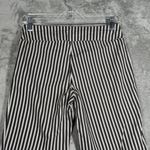 Hope & Harlow Pants Womens 6 Black Gray White Striped Coastal Casual Office Photo 4
