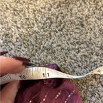 Euro 100% Silk Beaded Skirt Purple Photo 4