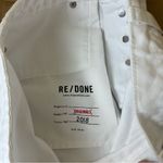 Re/Done Originals 90s Mini Skirt in White Size 4 Photo 5