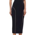 Misha Collection Katie Midi Pencil Dress Size 6 Black Photo 0