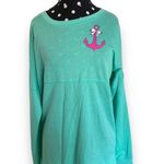 Red Camel Womens Shirt XS Spirit Top Seafoam Green Anchored in the South Jersey Photo 3