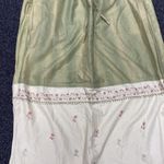 American Eagle Y2k  boho fairy long maxi skirt  green large 10 Photo 2