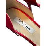 Nina  New York Women's Red Satin & Rhinestone High Heels Size 10M EUR 40 Photo 4
