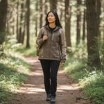 Outdoor Research Brown Ferrosi Hoody Zip Jacket Women’s size Small Photo 1