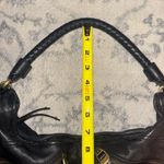 Banana Republic Black Leather Hobo Cross Body Shoulder Bag Large EUC. Has Removable Adjustable Crossbody Strap. Photo 3