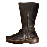 UGG  Black Leather & Sheepskin Tupelo Moto Tall Women’s Boots size 7 Photo 7