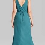 Wild Fable Women's Lace Detail V-Neck Midi Slip Dress size S Photo 1