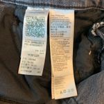 Levi's ‎ High Waisted Mom Jean Shorts Black Denim Cut Off Womens Size 30 Festival Photo 3