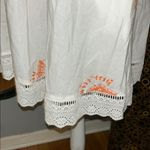 Urban Outfitters .  White and Orange Boho Dress Photo 3