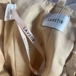 Lavetir Champagne 3D Floral Corset Top Dress | S NWT Gold Photo 9