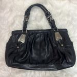 B. Makowsky Leather Shoulder Bag B30 Black Photo 0