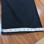 NWT MOTHER Women's The Spinner Zip Sneak Wide Leg Jeans In Magic Black Size 28 Photo 11