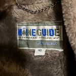 Vintage Maine Guide by Congress Gray Coat with Faux Fur Lining Sz 40 Made in USA Tan Size L Photo 8