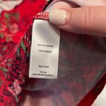 Pioneer Woman dark pink floral knit top shirt blouse 3/4 length sleeve v Photo 8