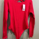 Target Red Long Sleeve Body Suit Photo 0