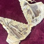 INTIMISSIMI Elena Pretty Flowers Mesh Embroidered Bra Beige 40D Size undefined Photo 0