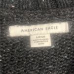 American Eagle  dark gray speckled knit sweater‎ women’s size small Photo 2