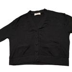 NWOT LESJOUR BLACK BUTTONED CARDIGAN BIZ Photo 9