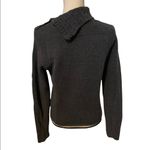 Marc Jacobs  size large grey 100% wool cable & brass button detail sweater. Photo 2