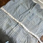 Vintage Denim coveralls vintage striped denim overalls, herringbone denim chore Blue Size XL Photo 15