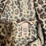 Victoria's Secret Like New Victoria’s Secret Leopard Print Thermal Pullover Hoodie Photo 3