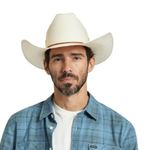 BRIXTON $129 El Paso Straw Reserve Cowboy Hat Photo 2
