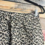 Topshop  Moto Tan Cheetah Print Mini‎ Skirt Size 6 Photo 5