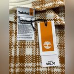 Timberland  Women’s Plaid Knit Scarf in Wheat O/S NWT Photo 4