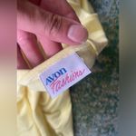 Vintage Avon Fashions yellow cut out sleeveless tennis swing dress, size medium Photo 6