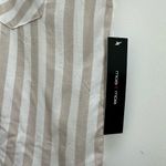 Moa Moa Striped Button-Up Shirt Photo 1