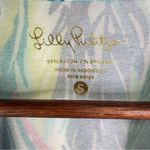 Lilly Pulitzer  V-Neck Quarter Sleeve Tunic Shirt‎ Multicolor Size S Photo 3