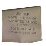 The Wrights Leather Pants Lined Womens 2 Used Black Patterned Photo 7