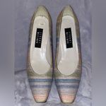 Stuart Weitzman Women’s Jenny Pastel Punjab Silk Pumps With Box Size 8 Photo 3