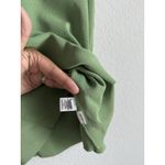 Ann Taylor LOFT Women’s Avocado Green Sleeveless Cross Over V-neck Top Size L Photo 8