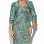 Jolene by Josh & Jazz Social Occasion 15311 Seafoam Green Sz 18 Mother of Bride Photo 0