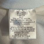 Adelyn Rae White Black Lace Contrast Trim High Neck Dress size Medium Photo 9