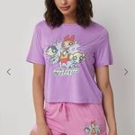 Powerpuff Girls Two Piece Pajama Set NWT Size Small Pink Photo 2