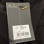 Marlene Birger Willos Wrap Effect Stretch Crepe Black Dress New With Tags Size L Photo 3