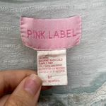 Vintage Pink Label Cotton Chemise Nightgown Teal Blue Size M Short Sleeve Floral Size M Photo 3