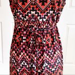 JohnPaulRichard Dress Petite Chevron Multicolored Cap Sleeve Casual Dress MP NEW Red Size undefined Photo 8