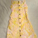 Billabong Pink And Yellow Summer Dress Photo 0