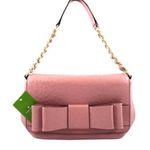 Kate Spade  Joleen Ostrich Charm City Purse Rose Photo 8