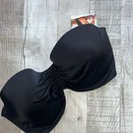 Smart & Sexy 34DD  Black Strapless Bikini swimsuit top Photo 0