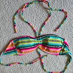 Source Unknown  Multicolor Patterned Bikini Photo 0