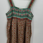 Natural Life  Womens Mini Dress Size L Oversized Flowy Boho Cotton Summer Photo 0