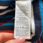 J.Crew  Women's Wide Sleeve Navy Striped Mariner Cloth Hoodie Size S Photo 6