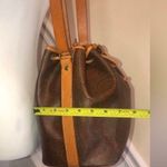 ETRO Milano Red Paisley Vachetta Leather Drawstring Bucket Shoulder Bag Photo 14