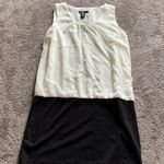 Apostrophe  Black & White Sleeveless Sheath Dress SIZE XL – Colorblock Office Photo 0