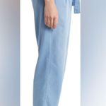 The Great NWT The Statesman Chambray Trouser Light Blue Relaxed Fit Pants Sz 27 Photo 6